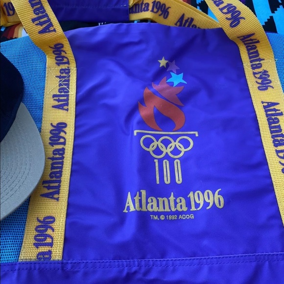 Olympic Snapback Hat Logo 7 Atlanta & duffle Bag - Picture 5 of 7
